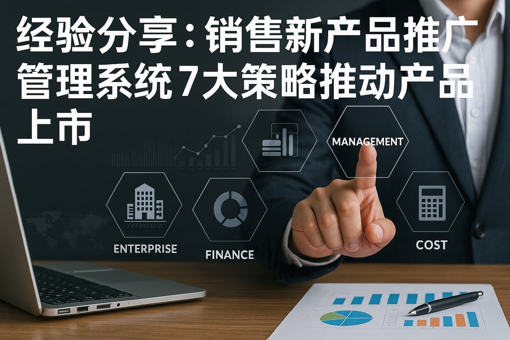 经验分享：销售新产品推广管理系统 7 大策略推动产品上市